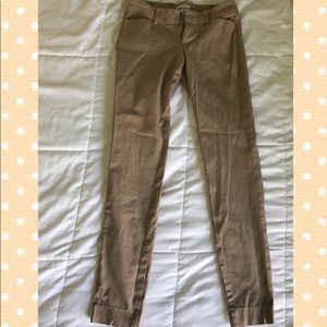 Tan khaki pants